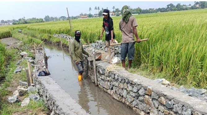Proyek P3-TGA di Kampung Gaga Kecil Disorot Warga, Diduga Tak Sesuai Spesifikasi dan Abaikan Keselamatan Kerja