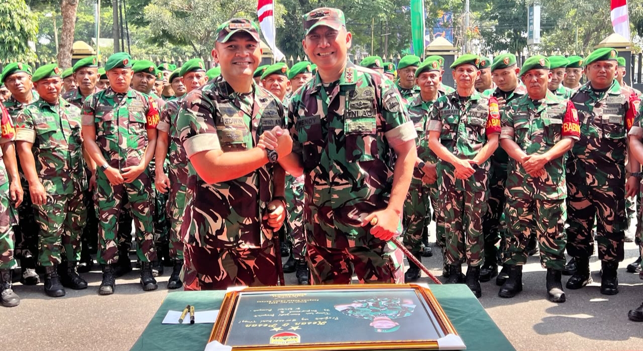 Danrem 022/PT Dampingi Pangdam I/BB Kunjungi Kodim 0203/Langkat, Tekankan Disiplin Prajurit dan Kemanunggalan TNI-Rakyat
