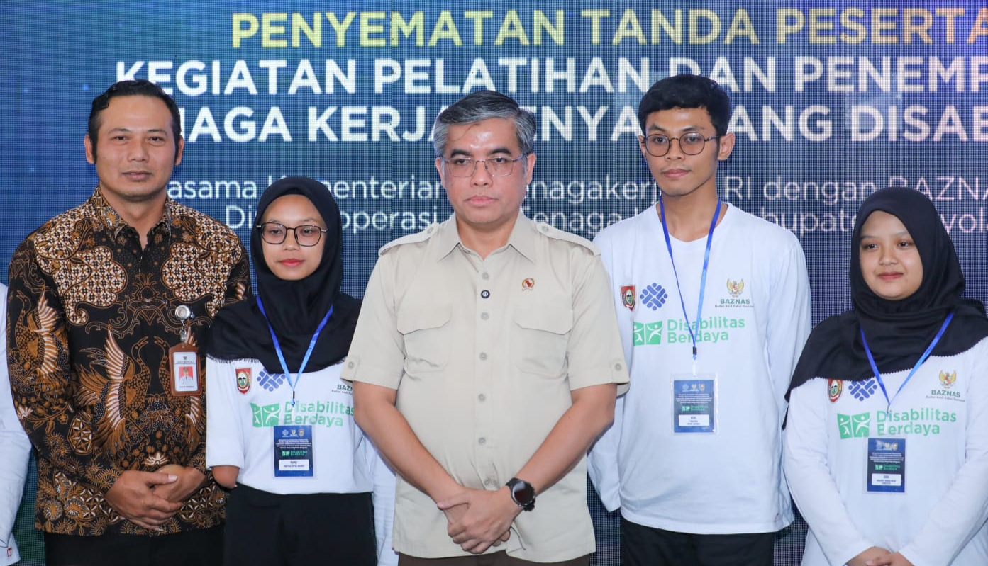 Menaker: Penyandang Disabilitas Harus Mendapat Kesempatan Kerja yang Setara