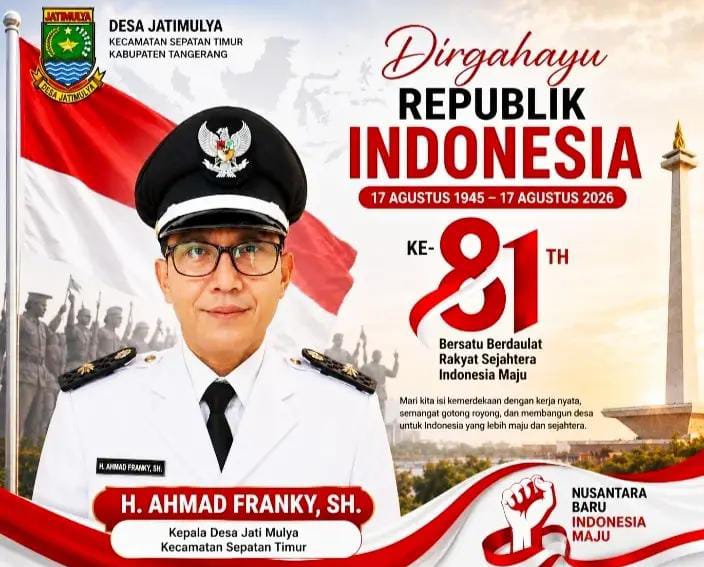 Kades Jatimulya Ahmad Franky Ajak Warga Isi Kemerdekaan dengan Kerja Nyata dan Gotong Royong