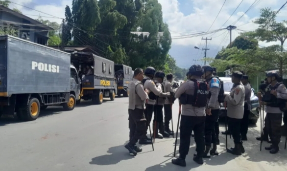 Oknum Polisi Diduga Rusak Ponsel Jurnalis Jubi Saat Liput Aksi KNPB, Kapolres Jayapura Sampaikan Permintaan Maaf