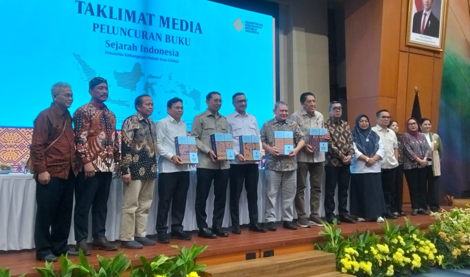 Peluncuran Buku Sejarah Indonesia: Dinamika Kebangsaan dalam Arus Global