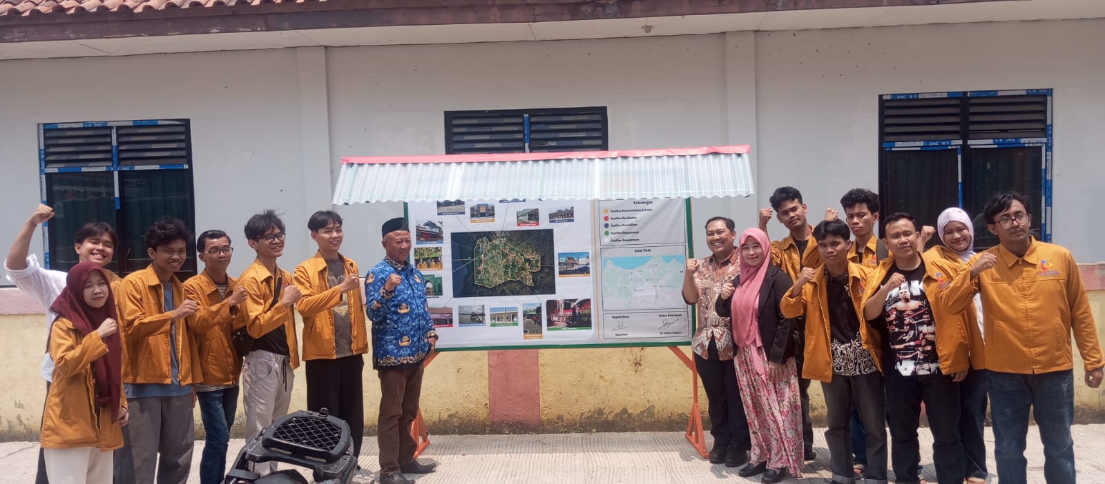 KKN Kelompok 10 Sukawali Sampaikan Terima Kasih kepada Pemerintah Desa