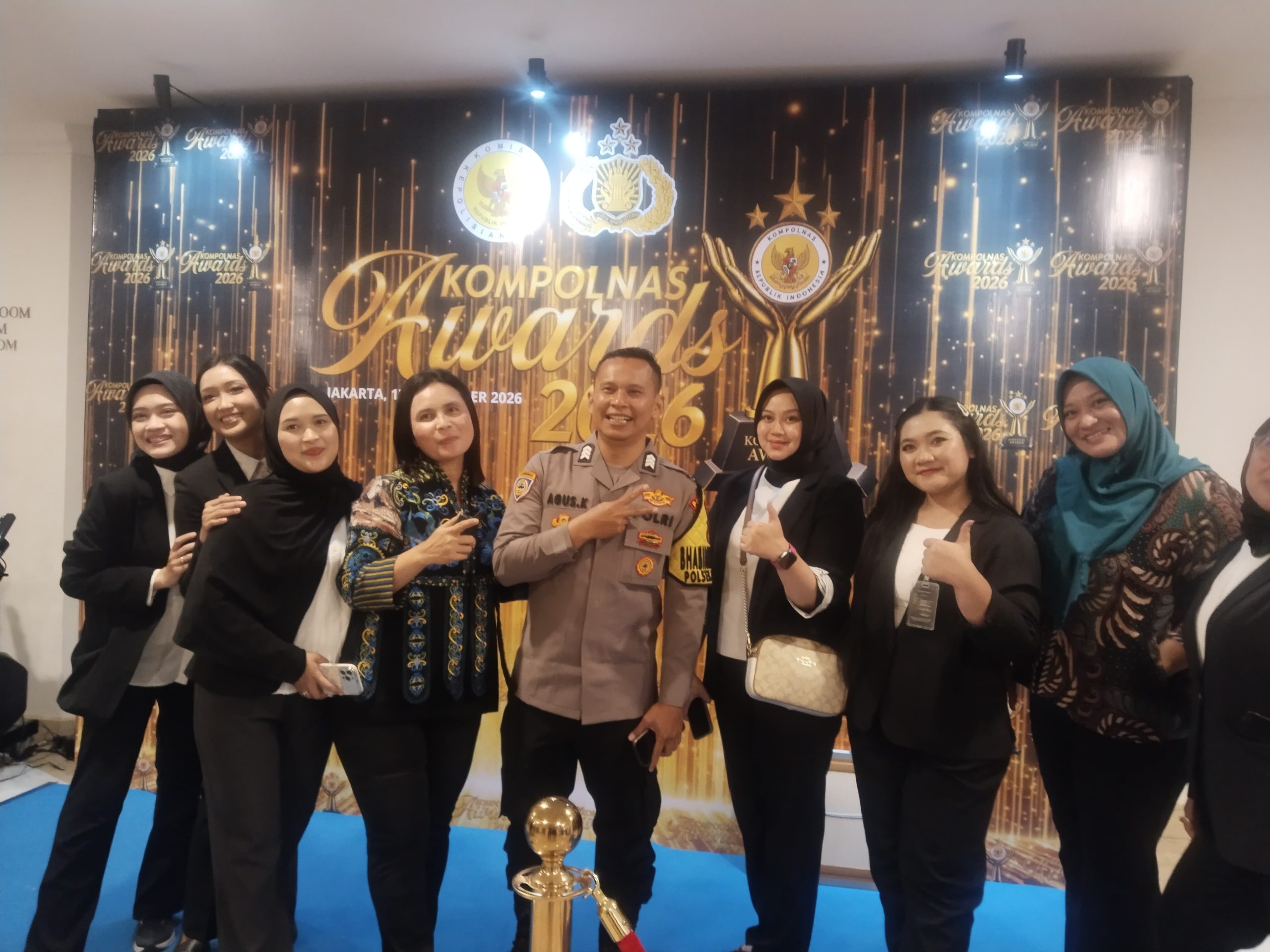 Kopi Curhat Pak Bhabin Berbuah Penghargaan, Brigadir Agus Kurniawan Wakili Polda Jateng di Kompolnas Award 2026