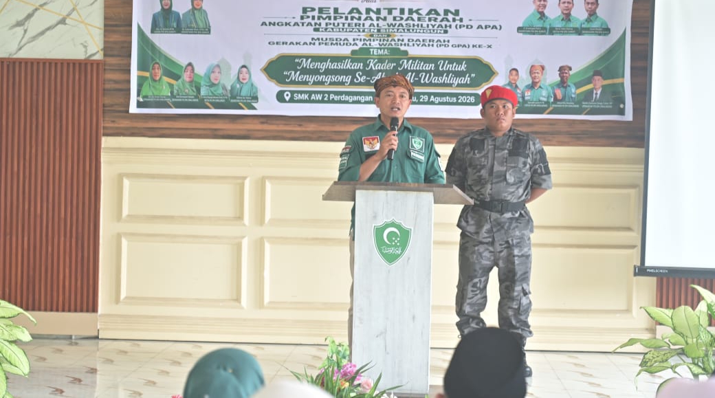 Sapruddin Purba Kembali Terpilih Sebagai Ketua GP Alwashliyah Simalungun 