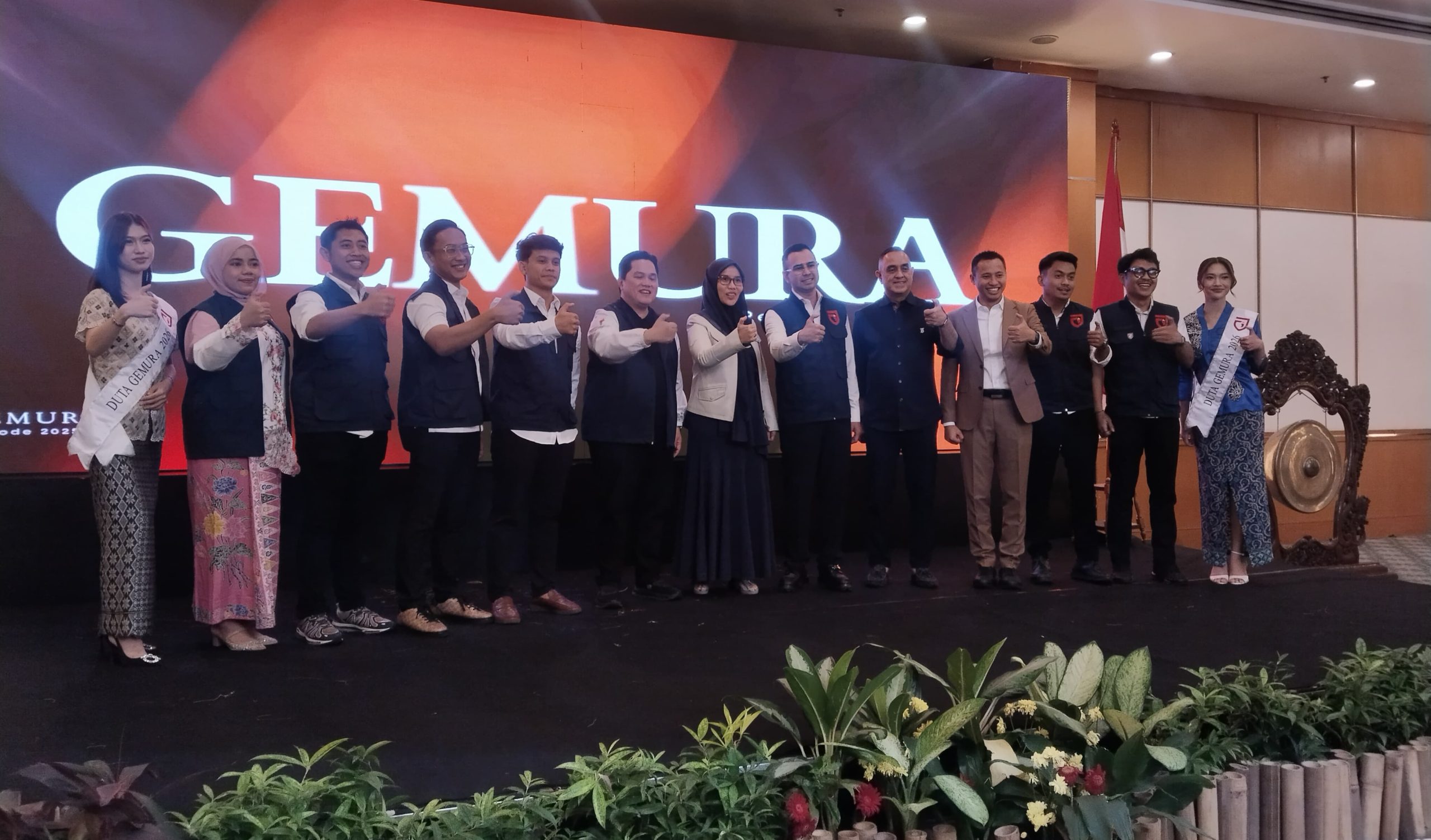Pelantikan dan Rakernas GEMURA, Rajih Musa,ad : Anak Muda Harus Jadi Jembatan Menuju Indonesia Emas 2045