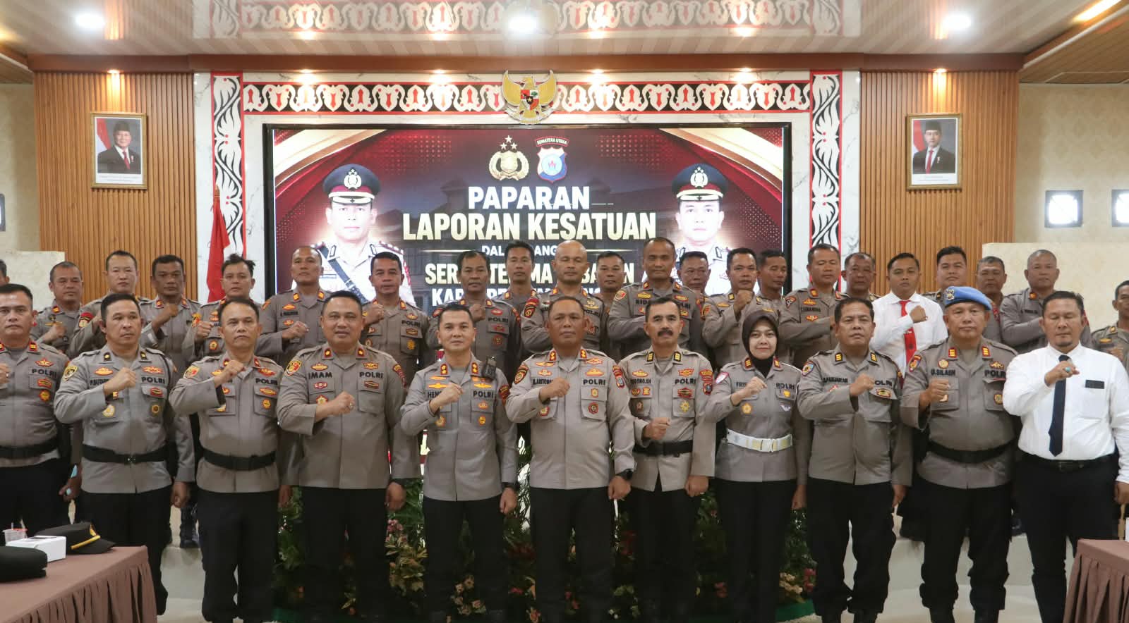 Pisah Sambut Kapolres Simalungun Berlangsung Khidmat, AKBP Hendri Nupia Dinka Barus Disambut Hangat