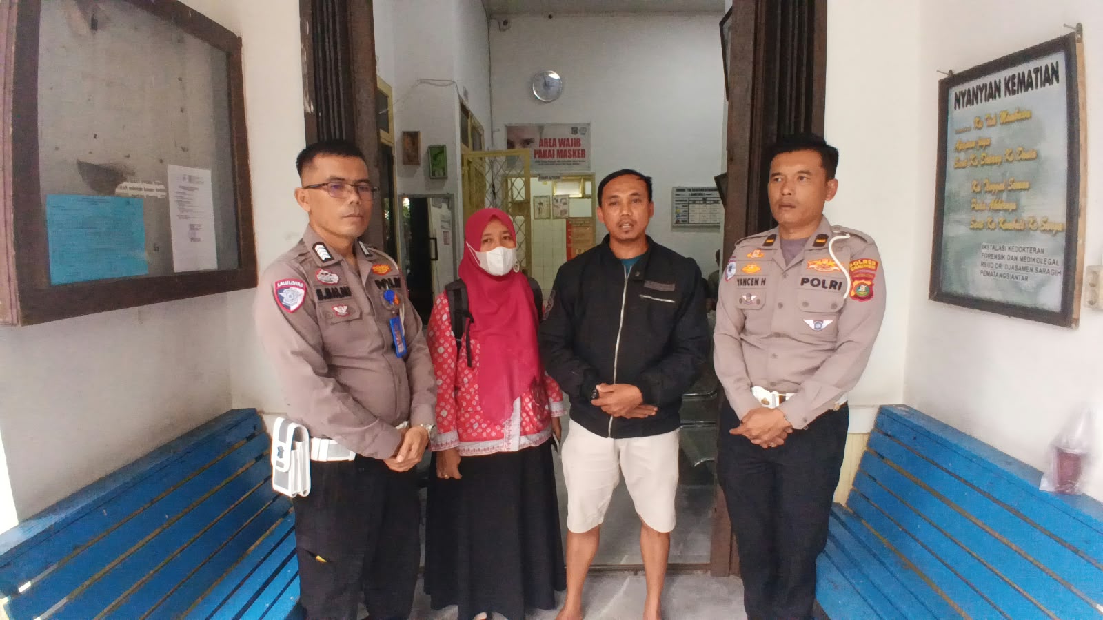 Keluarga Korban Tabrak Lari Ucapkan Terima Kasih, Inafis Polda Sumut dan Satlantas Polres Simalungun