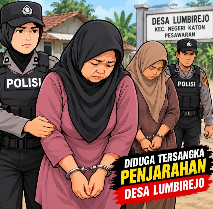 POLSEK Gedong Tataan Mulai Penyidikan Dugaan Pencurian dan Pemberatan Oleh Warga Lumbirejo : Tersangka Segera akan di Tetapkan