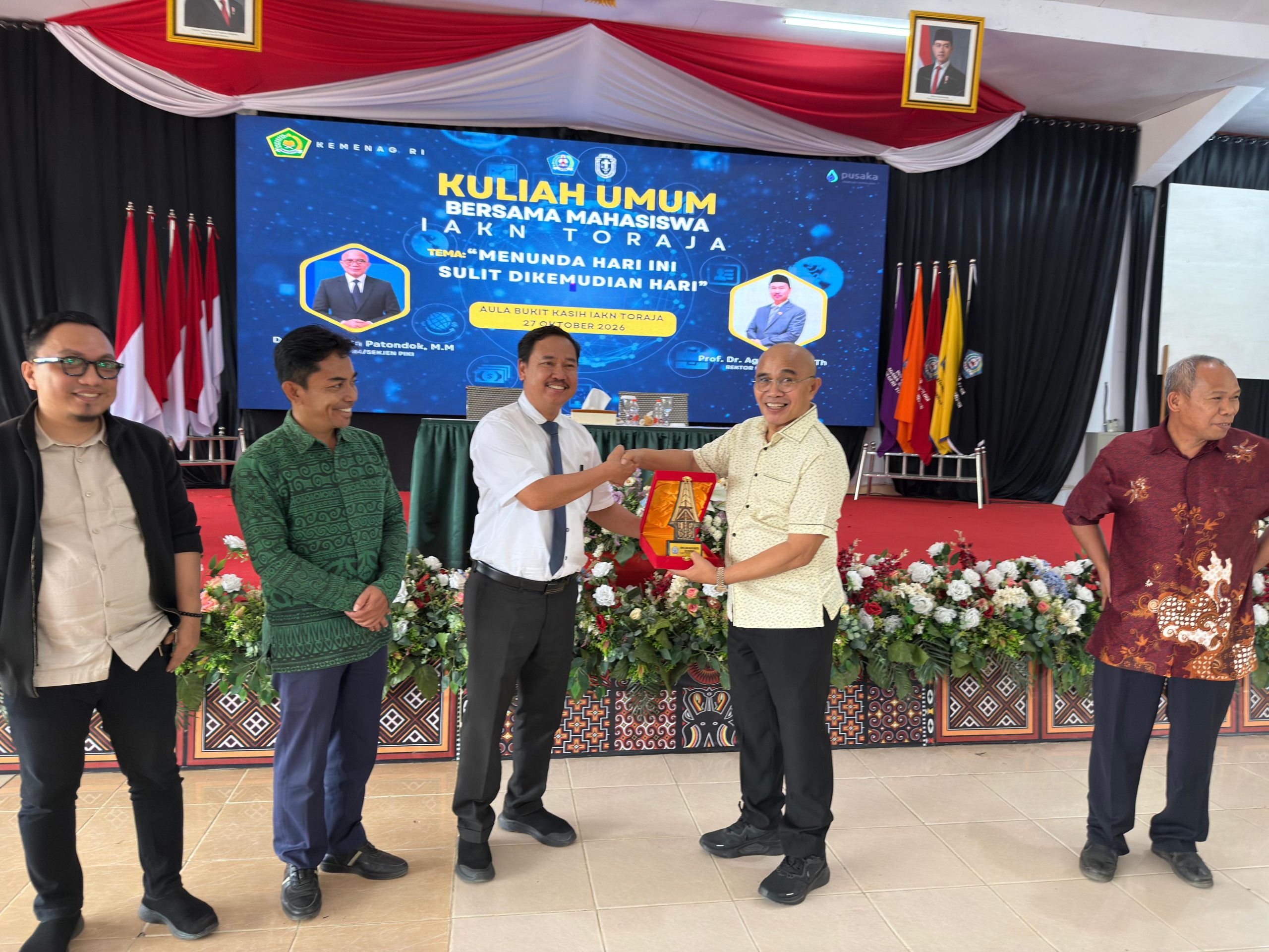 Sekjen PIKI Beri Kuliah Umum di IAKN Toraja, Dorong Mahasiswa Berkarakter, Mandiri, dan Berdaya Saing