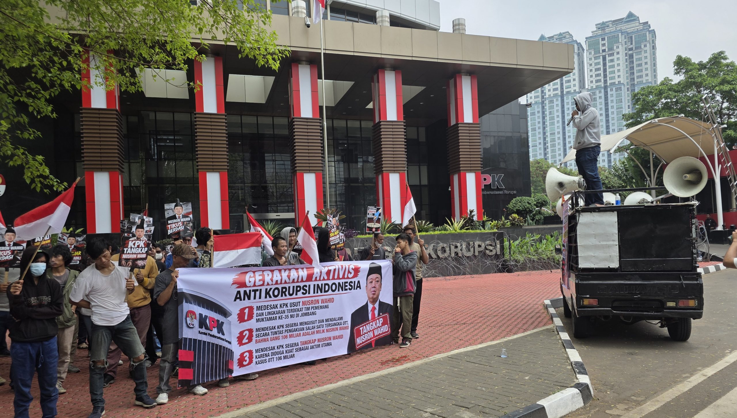 Desak KPK Usut Tuntas Aliran Rp106,3 Miliar, Gerakan Aktivis Antikorupsi Minta Nusron Wahid Diperiksa