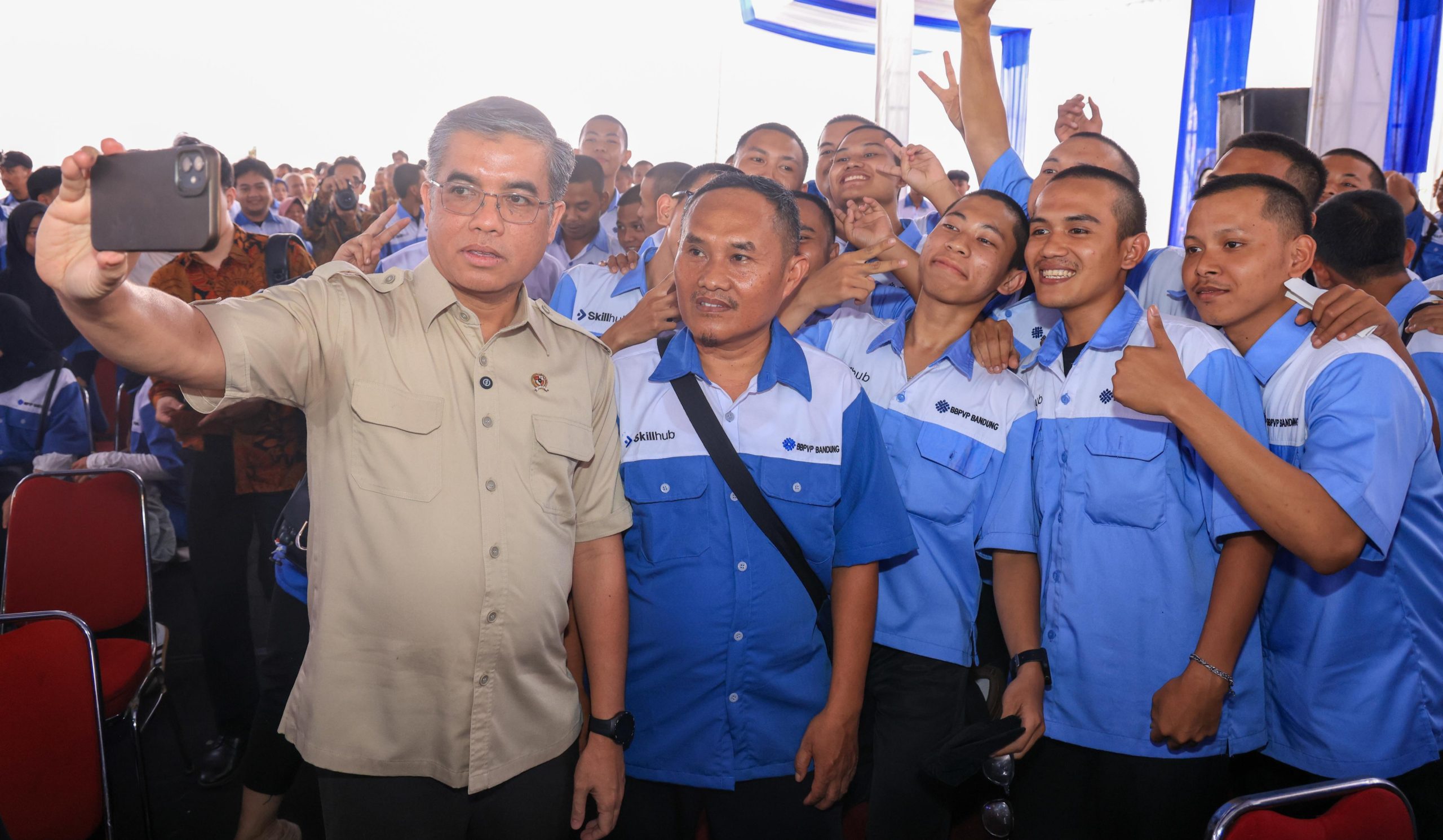 Kemnaker Luncurkan Pelatihan Kerja bagi 1.600 Calon Peserta di Sukabumi