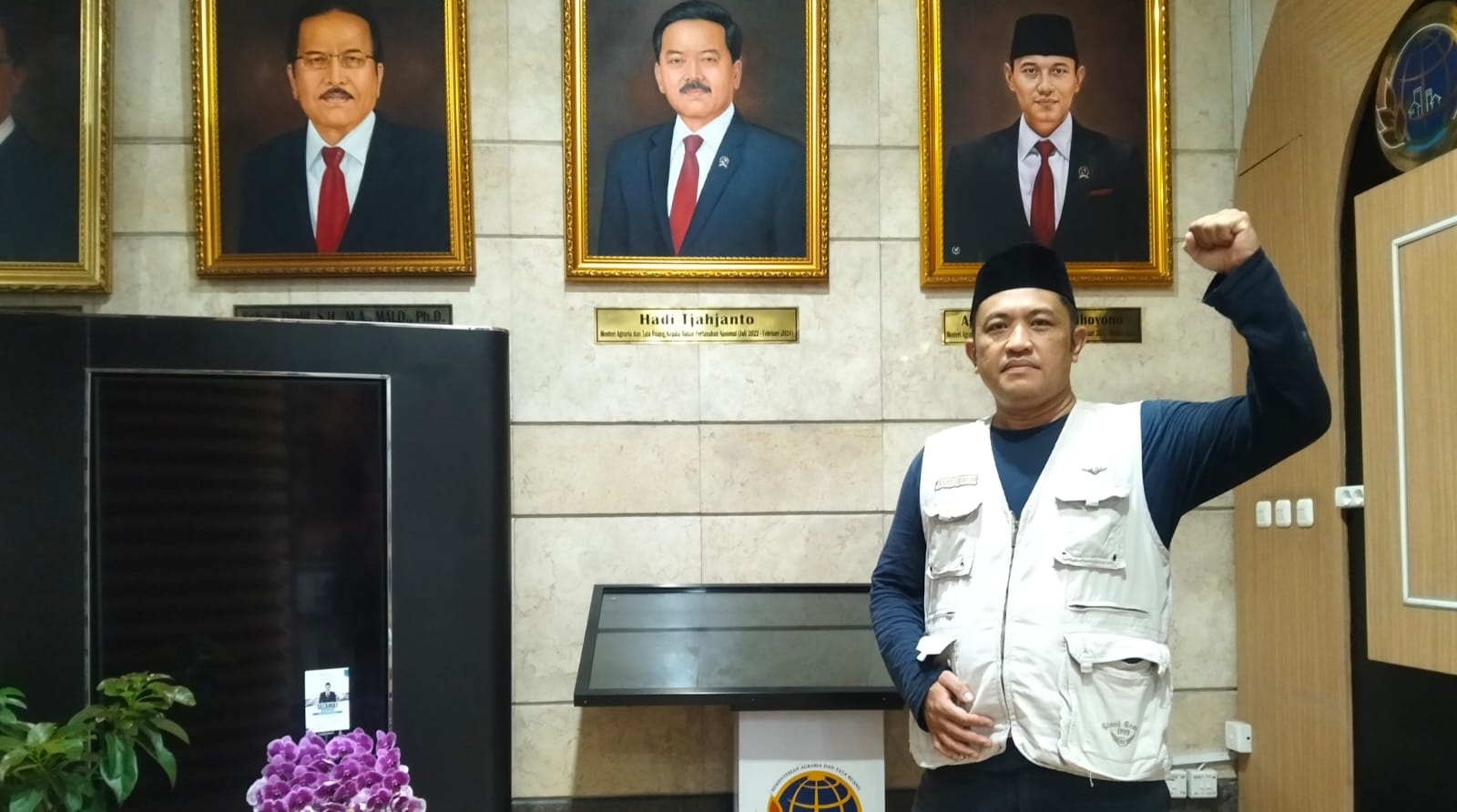 Pemuda Nusantara Berkeadilan Minta Pecat Wamen dan Sekjend Kementerian ATR/ BPN