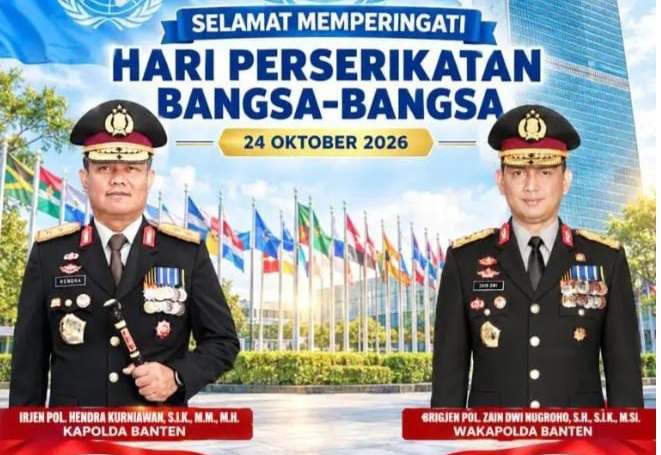 Kapolda Banten Ajak Masyarakat Perkuat Semangat Perdamaian dan Persatuan pada Hari PBB 2026