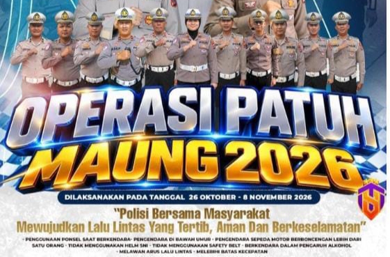 Polresta Tangerang Gelar Operasi Patuh Maung 2026, Ajak Masyarakat Tertib Berlalu Lintas