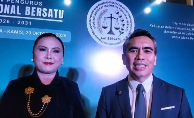 AAI Nasional Bersatu Resmi Dilantik, Jamin Ginting Dorong Persatuan Advokat Indonesia