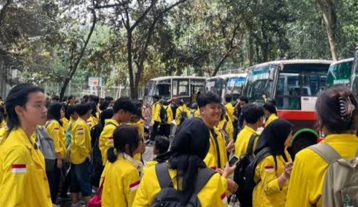 Aksi BEM UI Sambut Hari Sumpah Pemuda, Polda Metro Jaya Serukan Kolaborasi Jaga Keamanan Ruang Publik